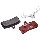 Rrp Q13RS Remblokken - 4 Zuiger Hars - Paar - Rood BA4052