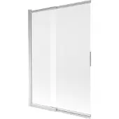 Mexen Fox douchescherm 2-vleugelig schuifbaar 120 x 150 , matglas, chroom - 891-120-002-01-30