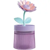 Jojomino Luchtbevochtiger Draagbare USB-aromatherapiemachine Mistmaker Bloemenluchtbevochtiger Paars