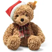 Steiff Zachte Cuddly Friends Teddybeer Jimmy bruin Kerstmis, 30 cm