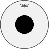 Remo CS0315-10 Heldere Controle Geluid Drumkop - 15-Inch - Zwarte Punt Bovenop