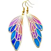 ABOOFAN 2Paren Paar Creatieve Libelle Oorbellen Dames En