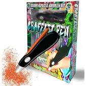 SPLAT PLANET Elektrische Graffiti Stift - - 12 Wasbare Kleuren - Oplaadbaar USB - Niet-Toxisch