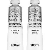 Winsor & Newton Winton Olieverf, 37ml (1.25-oz) Tube, Zinkwit