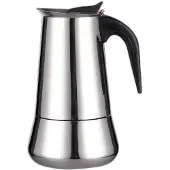 Semoic Espressomachine voor inductiekookplaat van roestvrij staal