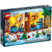 LEGO City Adventskalender 60201, Nieuwe 2018 Editie, Minifiguren, Kleine Bouwspeelgoed