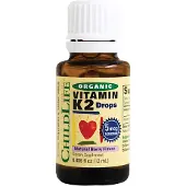 Child Life Kinderleven - Biologische Vitamine K2 Druppels, Natuurlijke Bes - 7 ml
