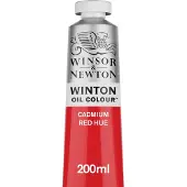 Winsor & Newton Winton Oil Colours 200ml Cadmium Red Hue