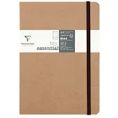 Clairefontaine Age Bag Thread-Bound Notebook, A5, Dot, 192 pagina's - Bruin