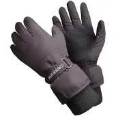 Heat Holder - Waterdichte thermo skihandschoenen voor heren - Zwart