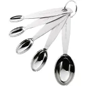 Cuisipro Zilveren Maatlepel Set, Standaard