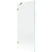Mexen Lunar douchewand 1-deurs 80 x 150 , transparant, goud - 897-080-000-50-00