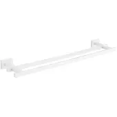 Mexen Arno dubbele handdoekhouder, wit - 7020725-20