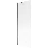 Mexen Next badwand 1-delig 70 x 150 , strepen, gun metal - 895-070-000-00-09-95