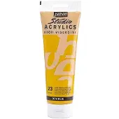 Pebeo Studio Acrylverf 100ml - Medium Cadmium Geel Tint