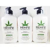 Hempz Original Herbal Moisturizer 17 Ounce Lotion 3 Pakket