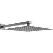 Mexen Slim regendouche 25 x 25 met douchesteun, grafiet - 79125112-66