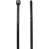 Panduit PLT1M-M0 Kabelbinder, Miniatuur, Weerbestendig Nylon 6.6, 3.9-Inch Lengte, Zwart (1.000-Pack)