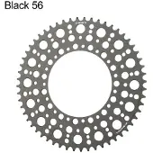MaxPower Effen kleur bruikbare fiets tandwiel tandwielplaat aluminiumlegering positief negatief