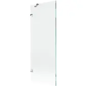 Mexen Lunar badscherm 1-delig 70 x 150 , transparant, chroom - 897-070-000-01-00