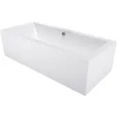 Mexen Cube rechthoekig bad 180 x 90 met ombouw, wit - 55051809000X