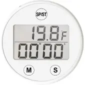 Melitt IJsbadthermometer met Timer Automatische Ijsbadwaterthermometer Vochtigheidsinstrumenten Thuismeetinstrumenten