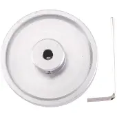Torribaly Diameter 60mmx6mm Industriële aluminiumlegering meet-encodermeterwiel voor encoderaccessoires Encoderwiel