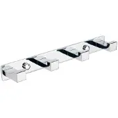 Mexen viervoudige handdoekhaak, chroom - 709264-00