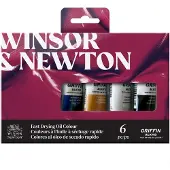 Winsor & Newton Griffin Alkyd Sneldrogende Olieverf, Beginnersset, 6 x 37ml Tubes