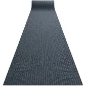 Rugsx Ruitenwisser anti slip per strekkende meter CEYLON extern, intern, op een rubber - grijs 0901 100cm 100x440 cm