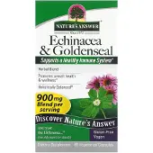 Natures Answer - Echinacea &amp; Guldenroede capsules - 60 vegetarische capsules