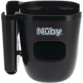 Nuby Beker & Telefoonhouder - 360 Rotatieclip, Beveiligt Flessen, Bekers & Waterflessen