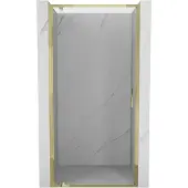 Mexen Exo douchedeur draaibaar 85 , transparant, goud - 8181-085-000-50-00