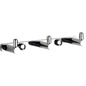 Mexen drievoudige handdoekhaak, chroom - 709163-00