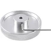 Torribaly 250mmx6mm industriële aluminiumlegering meet-encoder meterwiel voor industriële encoderaccessoires Encoderwiel