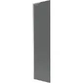 Mexen Next L badwand 1-delig 50 x 150 , grafiet, chroom - 895-050-000-03-40-01