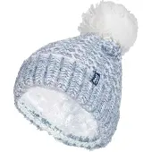 Heat Holder - Thermische Bobble-hoed voor dames - Denim