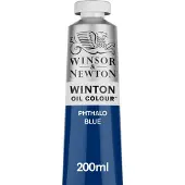 Winsor & Newton Winton olieverf 516 phthalo blue (200ml)