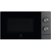 Electrolux EMZ421MMTI, Werkblad, Magnetron met grillfunctie, 21 liter, 800 watt, Bediening: knoppen, Kleur: Agave, Materiaal: Titanium