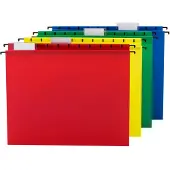 Smead 64026 hangmap Letter Blauw, Groen, Rood, Geel 12 stuk(s)
