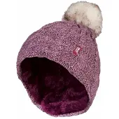 Heat Holder - Thermische pomponhoed voor dames - Roos