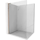 Mexen Kioto L douchewand Walk-in 80 x 200 , transparant, roségoud - 800-080-103-60-00