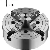 DUOKU Mandrijn met 4 Klemmen--250 mm-Auto-centreer met Omkeerbare Klemmen-Gegoten HT300-Klembereik 15-250 mm