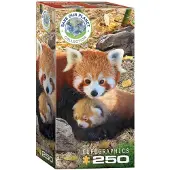 Eurographics Rode Pandas 250-Puzzel