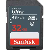SanDisk Ultra SDHC Kaart 32GB - 80MB/s - Class10