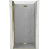 Mexen Mist-F vouwdeur voor douche links 110 , transparant, goud - 8A6-110-000-50-00-L