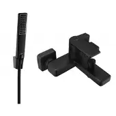 Mexen Mino R72 badkraan met doucheset, zwart - 7243R72-70