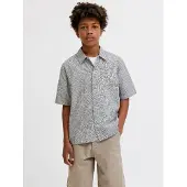 Jack & Jones Junior Overhemd grijs / donkerrood / zwart