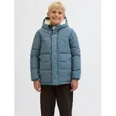 Jack & Jones Junior Winterjas 'JCOSpeed' smoky blue / opaal