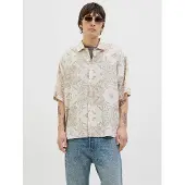 Jack & Jones Overhemd 'JORHYDRA' beige / crème / rosé